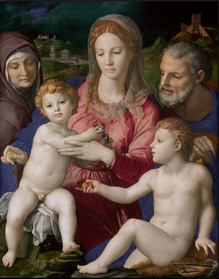 agnolo-bronzino_heilige_Familie