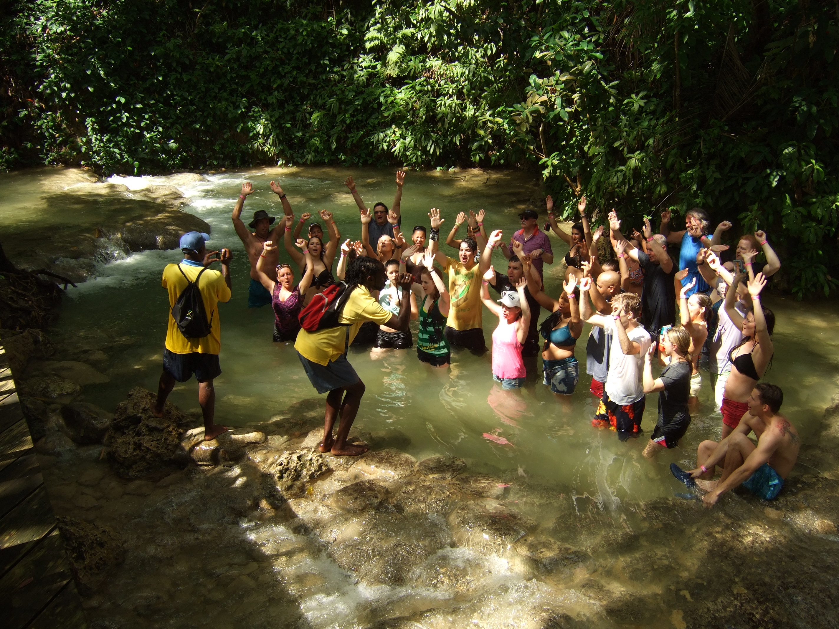 Jamaica, Dunn's River Falls 04